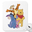 pooh and friends zazzle mouspad or shirt